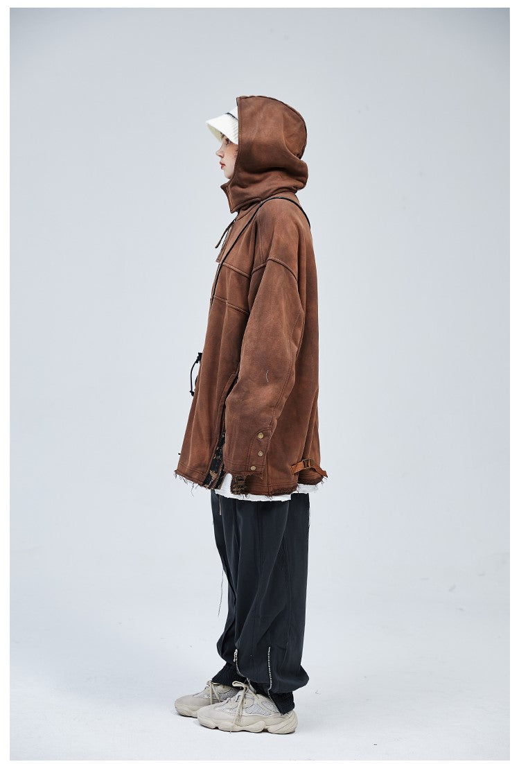A SQUARE ROOT "Scavenger" Half Zip Jacket
