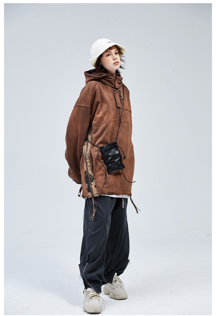 A SQUARE ROOT "Scavenger" Half Zip Jacket