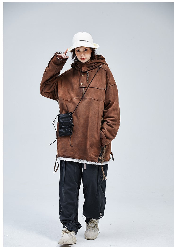 A SQUARE ROOT "Scavenger" Half Zip Jacket