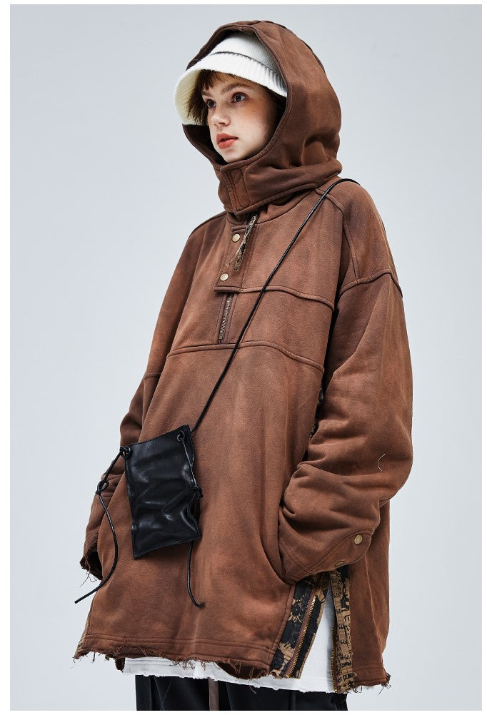A SQUARE ROOT "Scavenger" Half Zip Jacket
