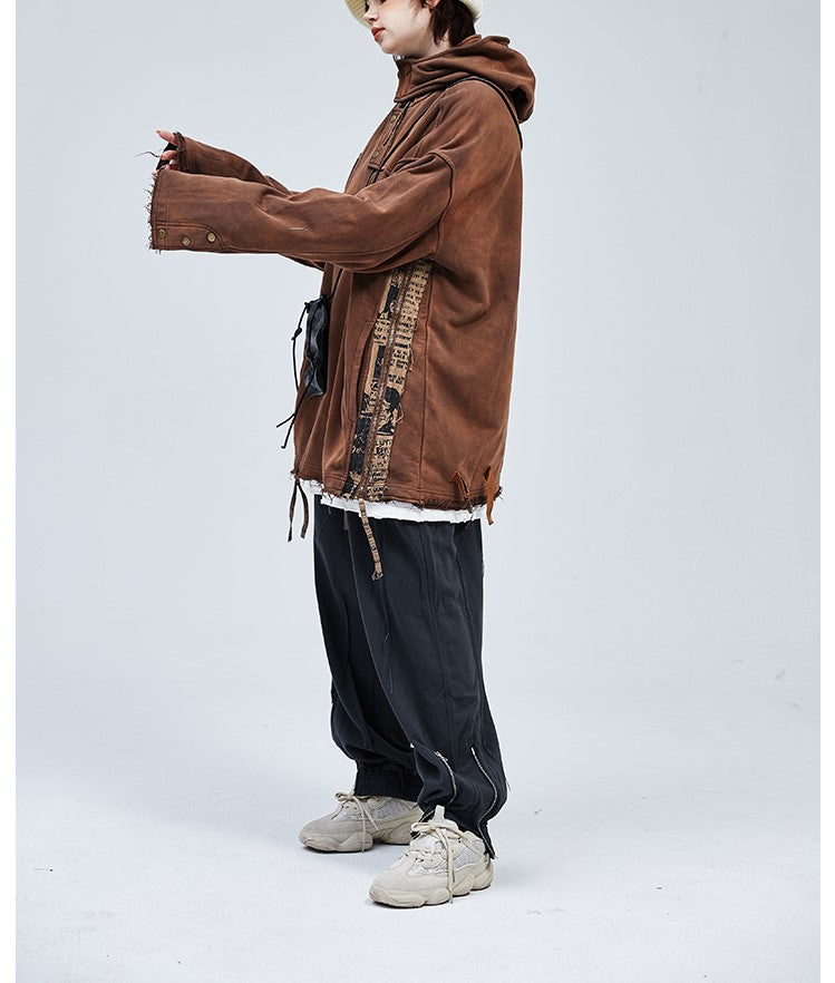 A SQUARE ROOT "Scavenger" Half Zip Jacket