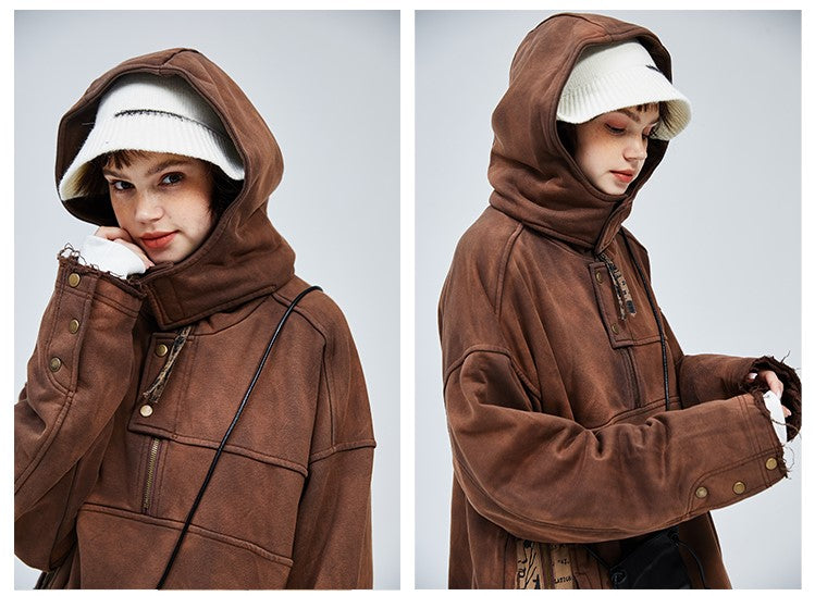 A SQUARE ROOT "Scavenger" Half Zip Jacket