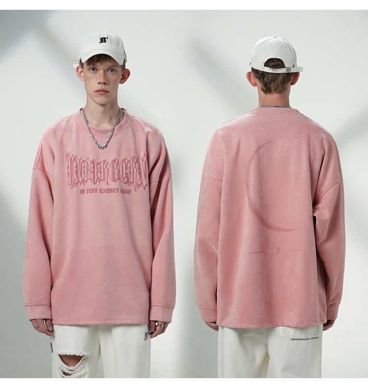 BJHG 3M Reflective Crescent Moon Sweatshirt