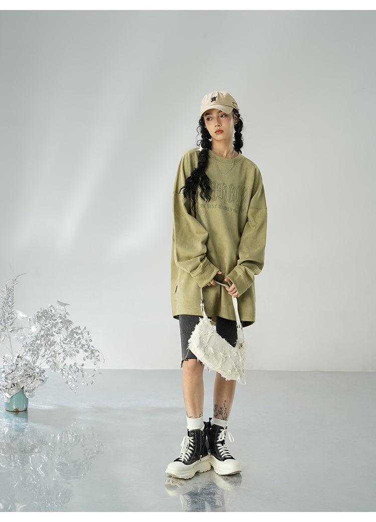 BJHG 3M Reflective Crescent Moon Sweatshirt