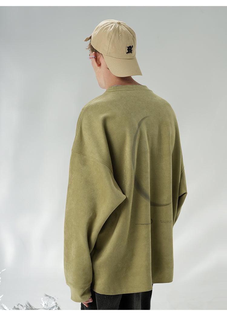 BJHG 3M Reflective Crescent Moon Sweatshirt