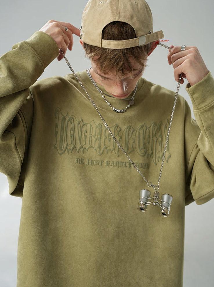 BJHG 3M Reflective Crescent Moon Sweatshirt