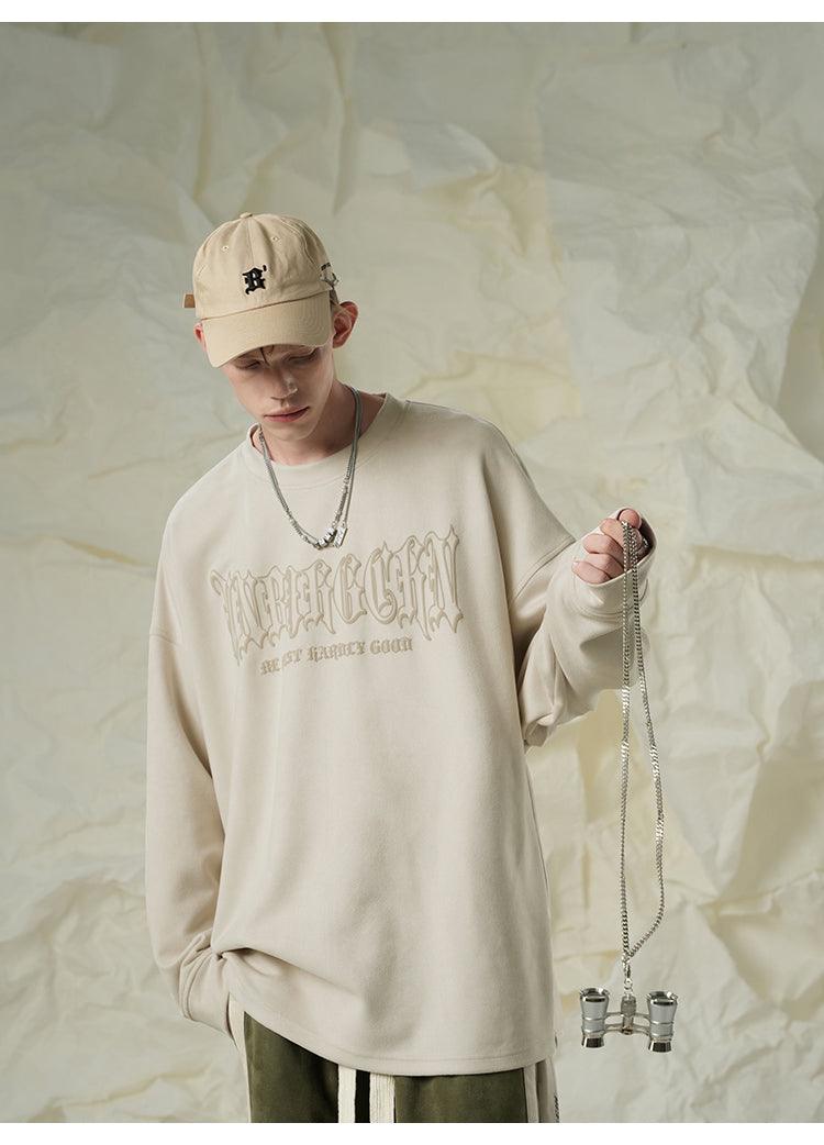 BJHG 3M Reflective Crescent Moon Sweatshirt