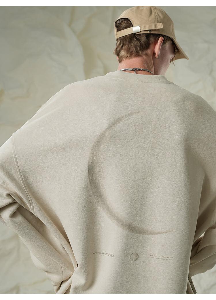 BJHG 3M Reflective Crescent Moon Sweatshirt