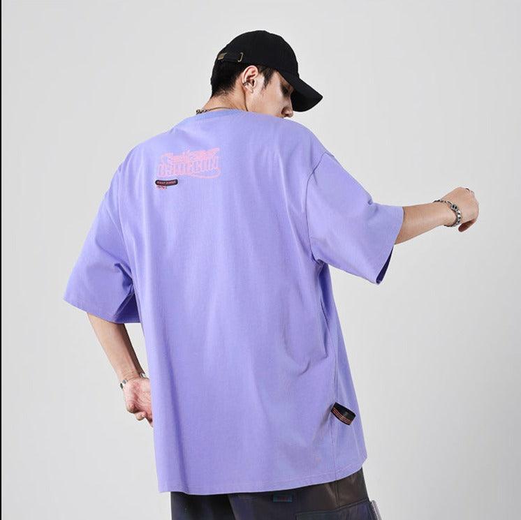 BJHG 3M Reflective Rainbow Earth Tee