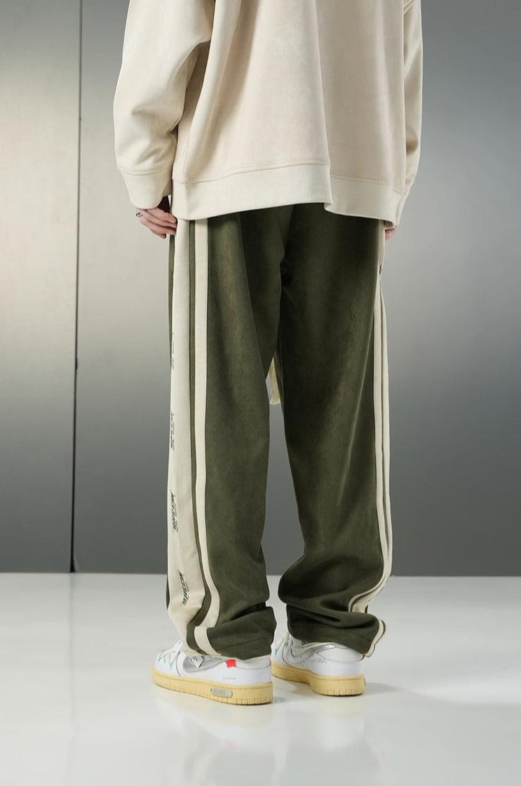 BJHG Velour Wideleg Lounge Pants