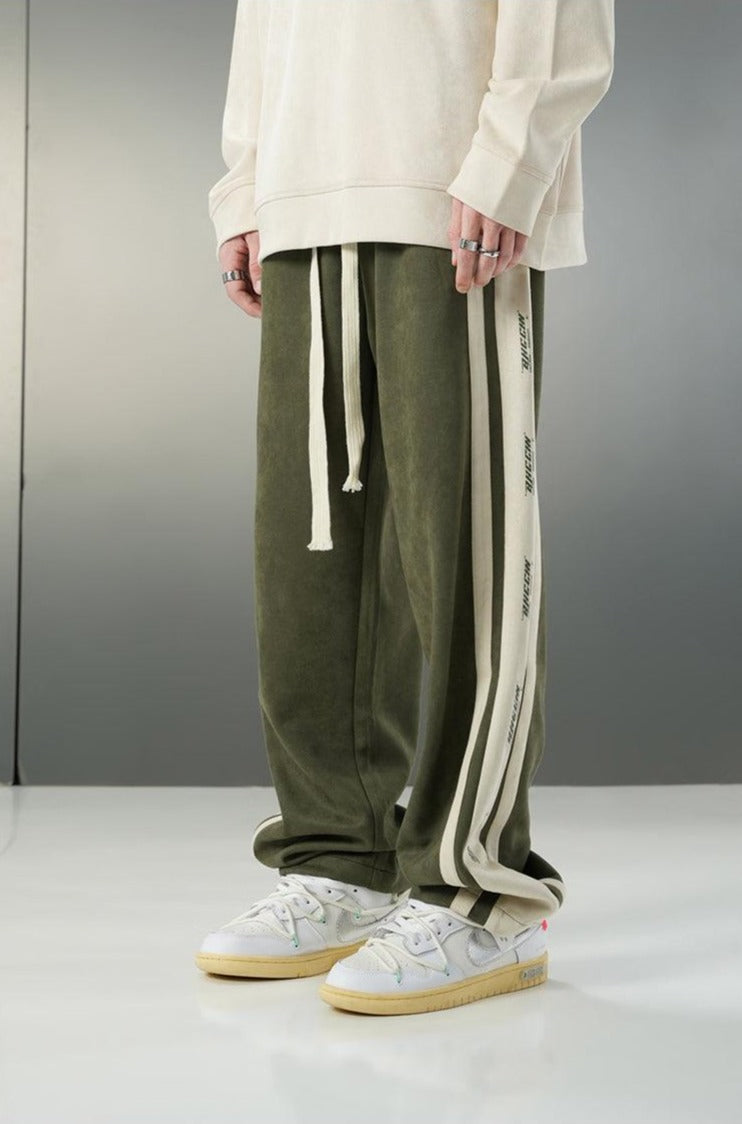 BJHG Velour Wideleg Lounge Pants