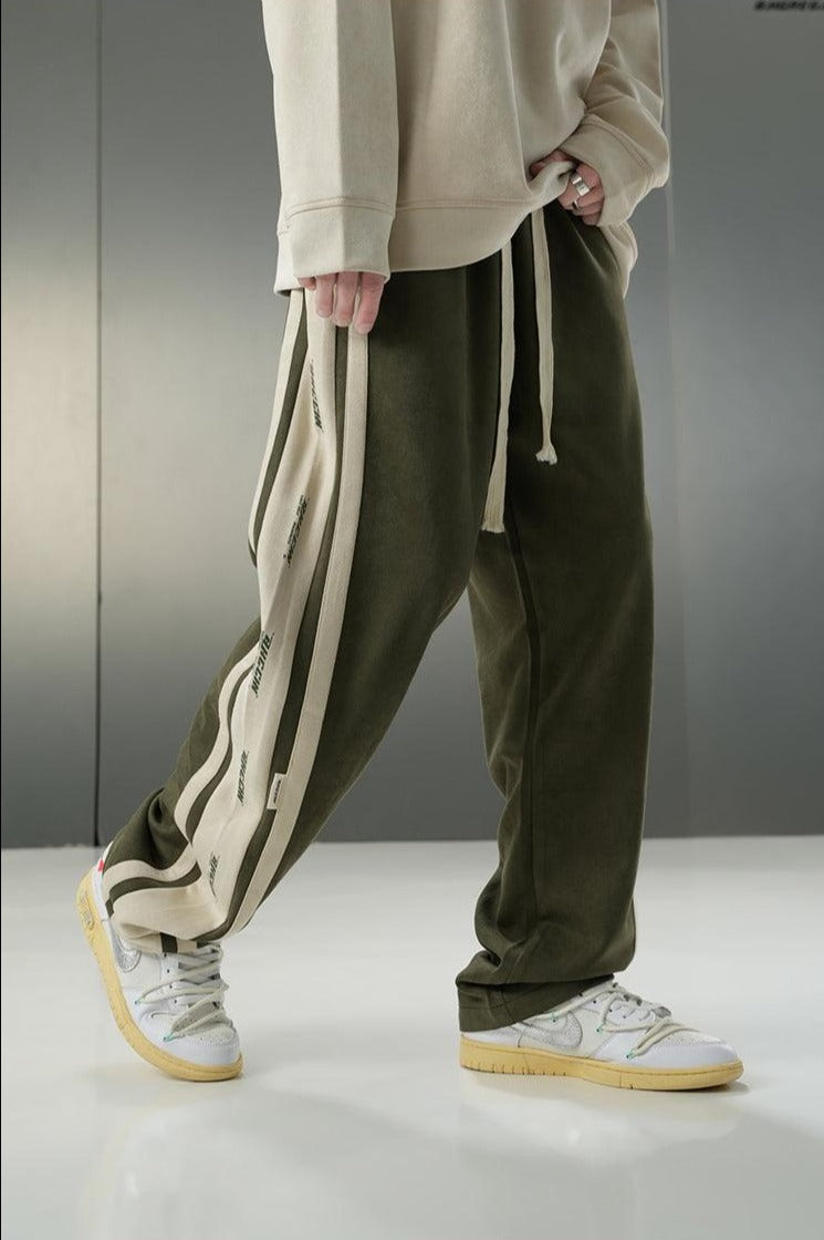 BJHG Velour Wideleg Lounge Pants