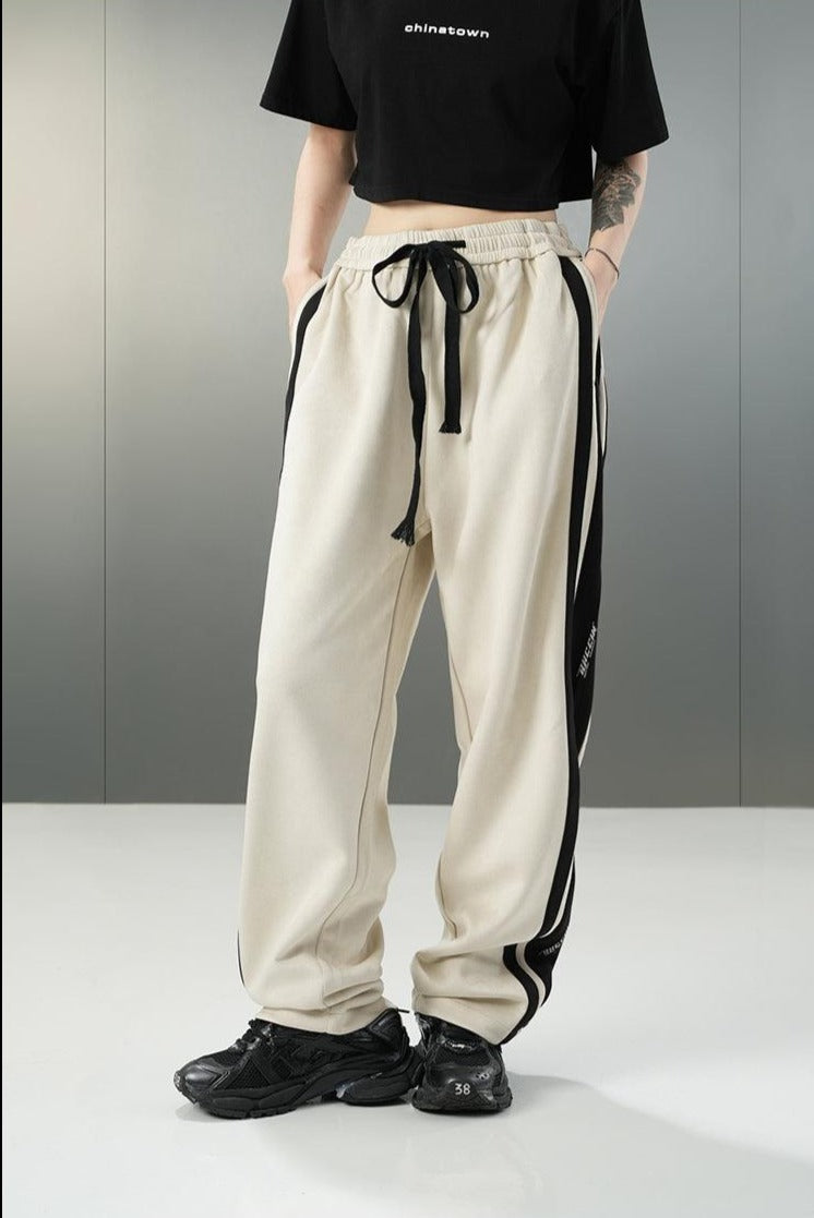BJHG Velour Wideleg Lounge Pants