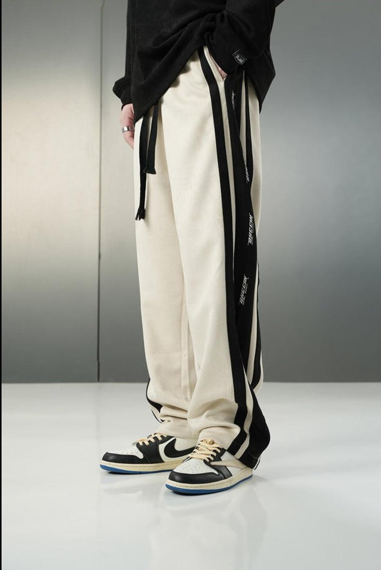 BJHG Velour Wideleg Lounge Pants