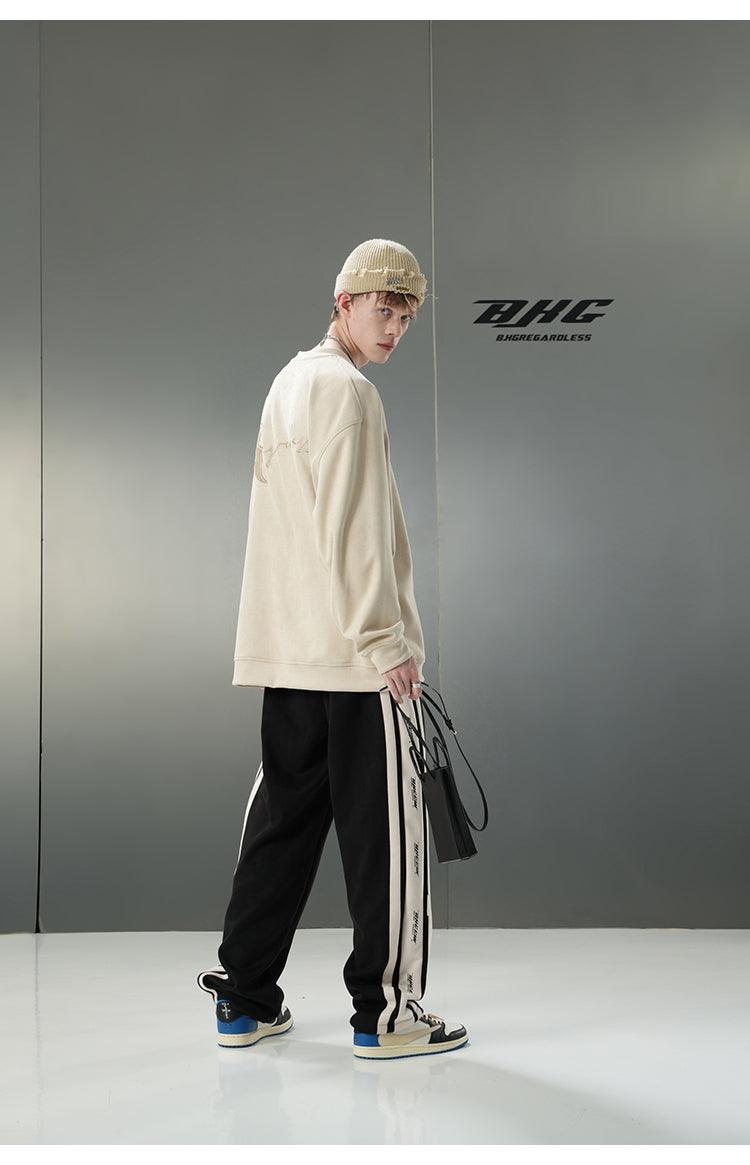 BJHG Velour Wideleg Lounge Pants
