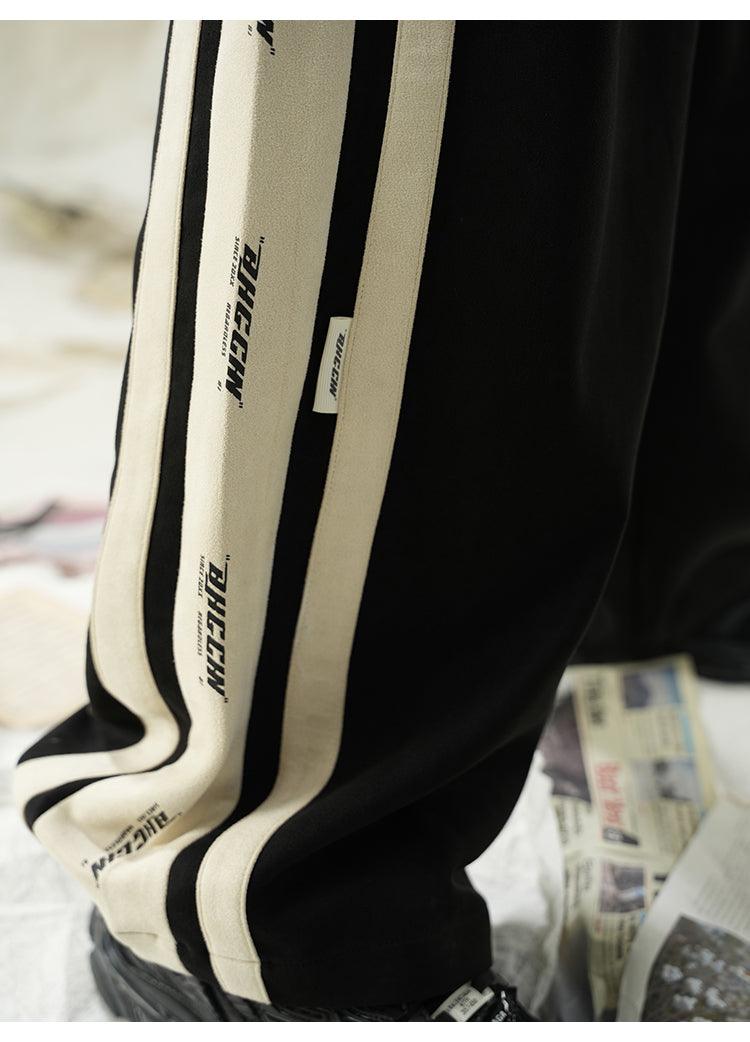 BJHG Velour Wideleg Lounge Pants
