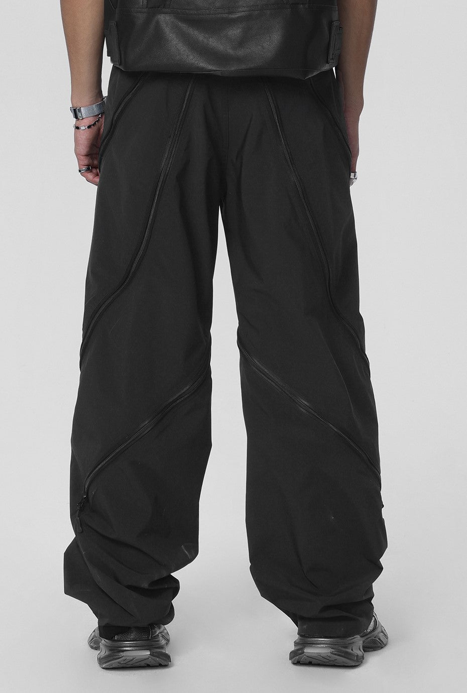 JHYQ Vertical Zip Cargo Pants