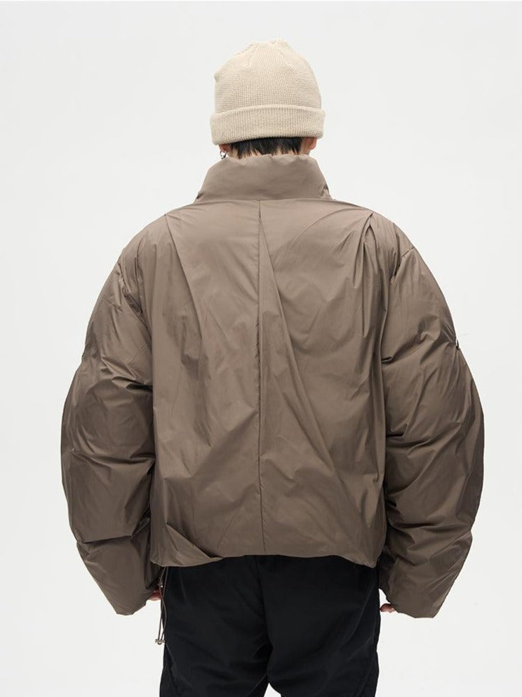 77F7GHT Overlapped Puffer Jacket