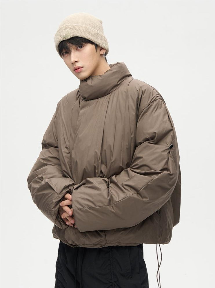 77F7GHT Overlapped Puffer Jacket