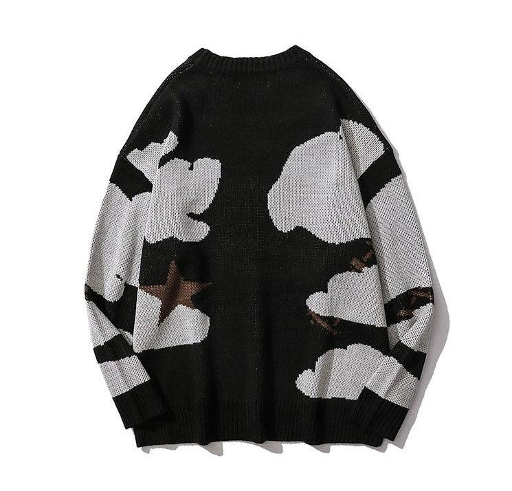 “Smile” Anime Knit Sweater