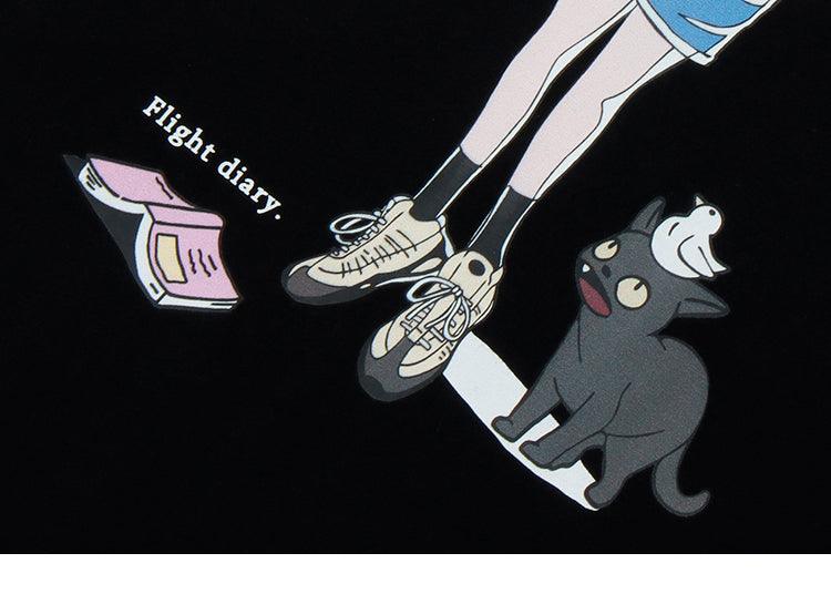 Anime Cat Girl Tee