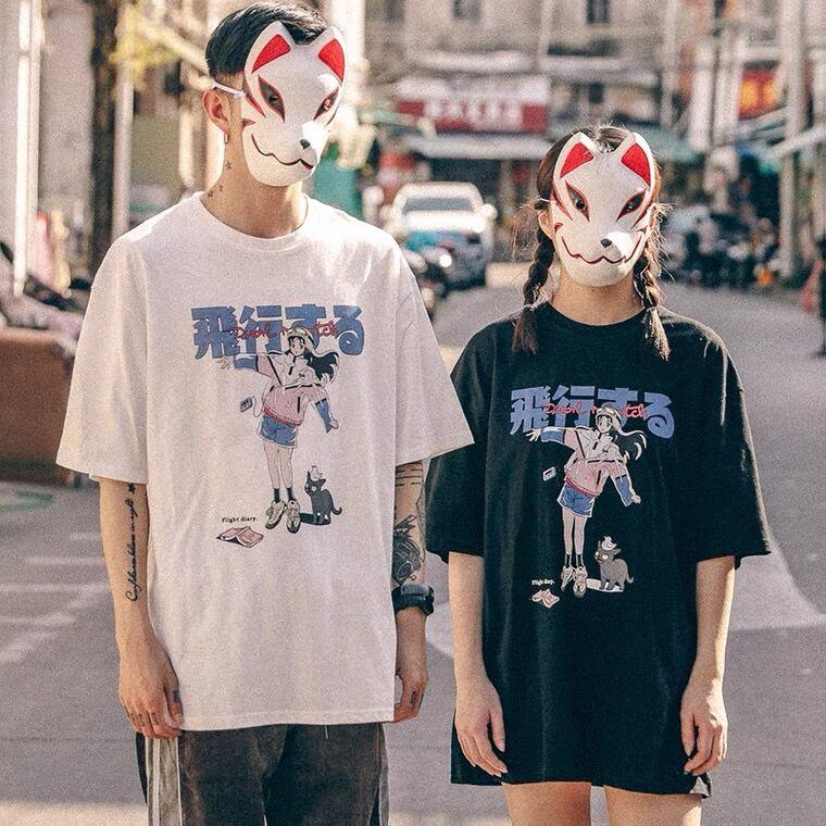Anime Cat Girl Tee