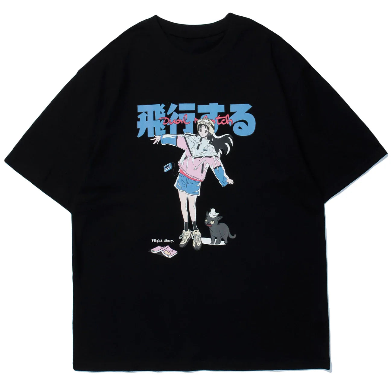 Anime Cat Girl Tee