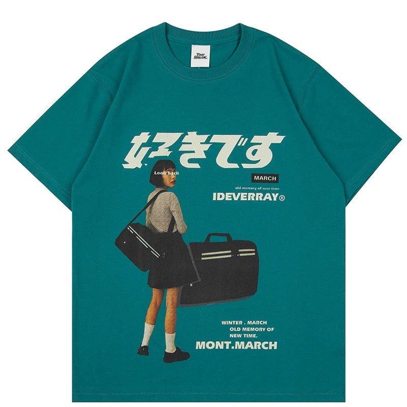 "Look Back" Oversized Tee