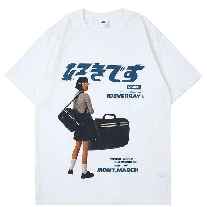"Look Back" Oversized Tee