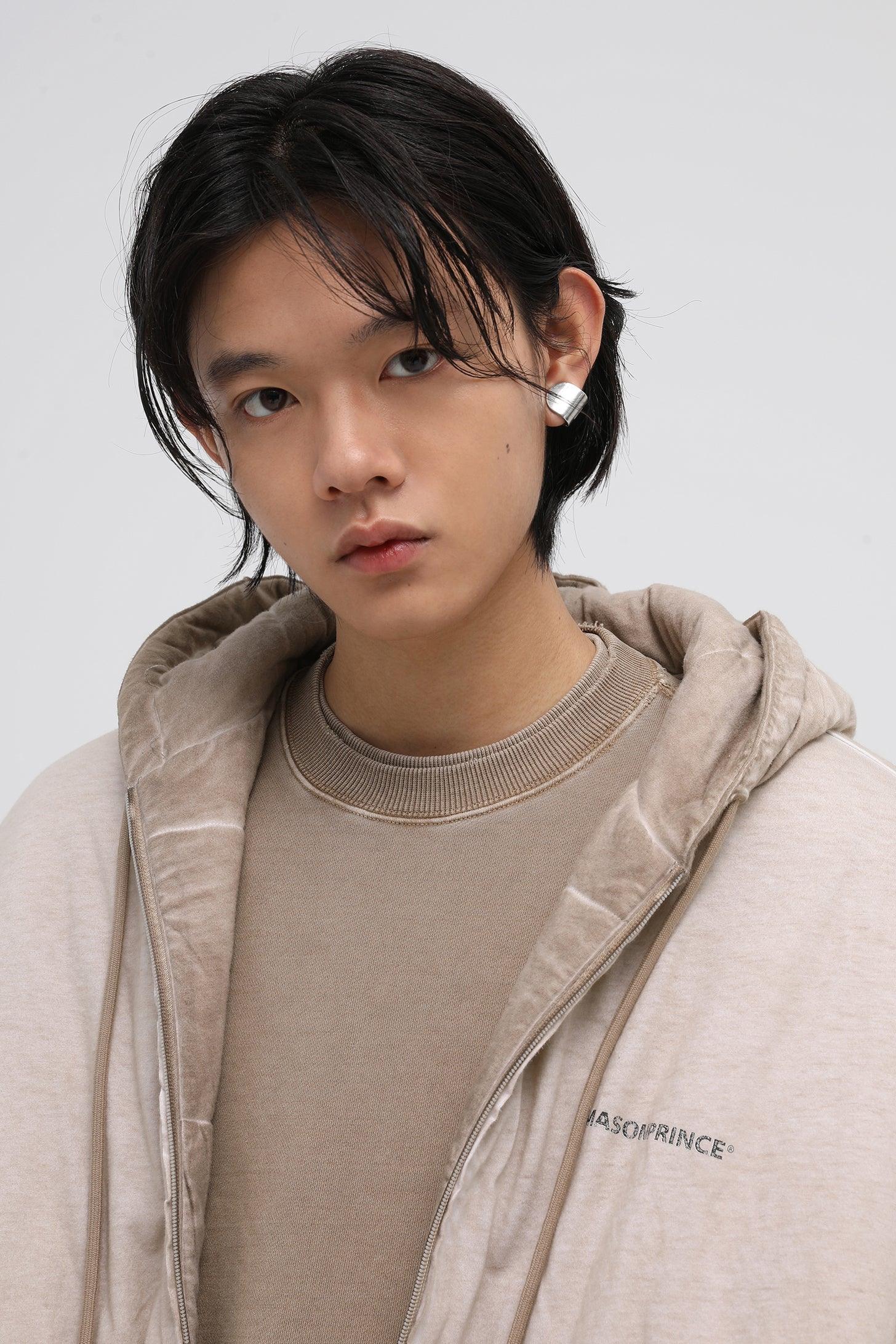 MASONPRINCE Hood Padded Zip Up Jacket