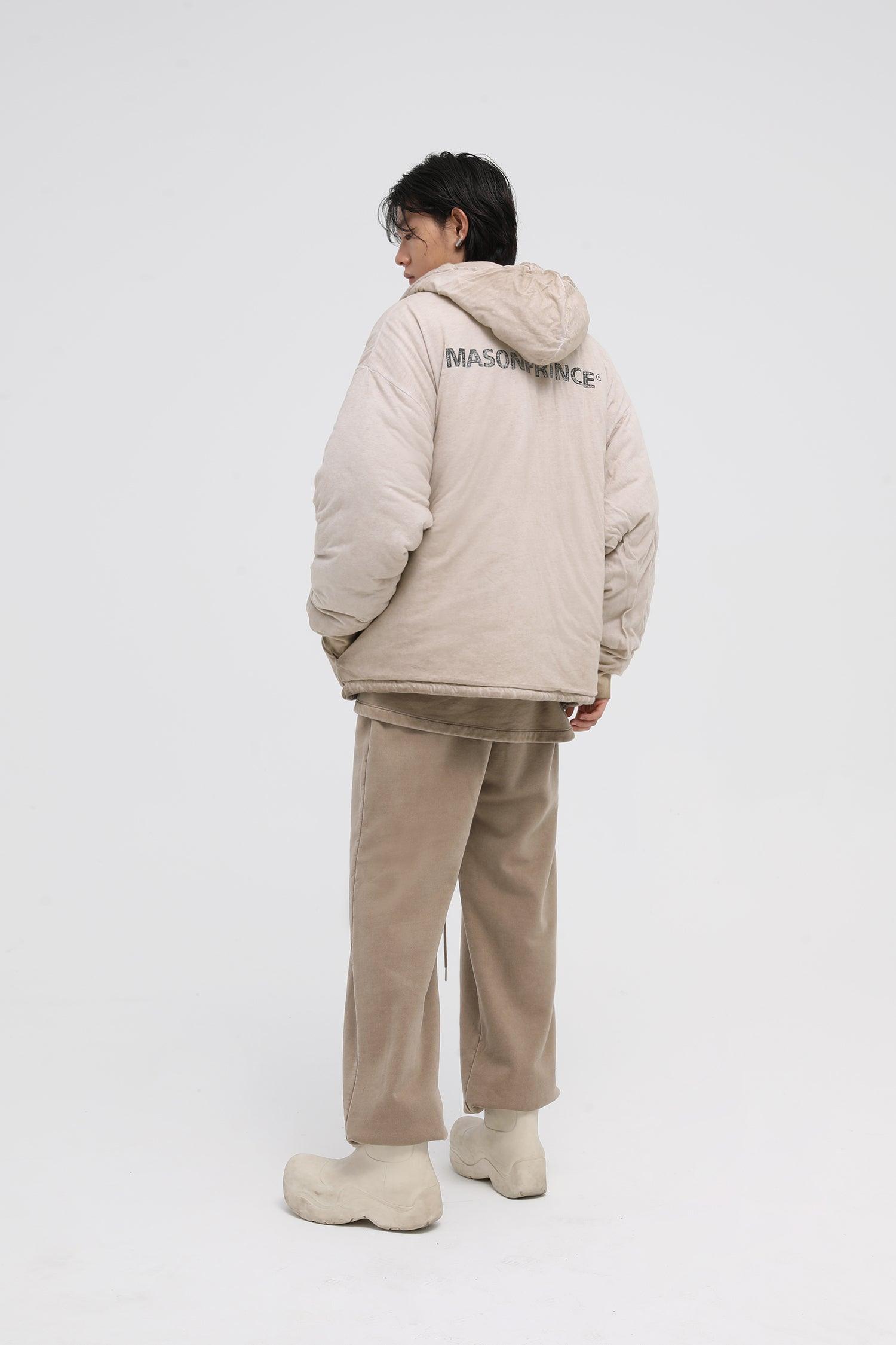 MASONPRINCE Hood Padded Zip Up Jacket