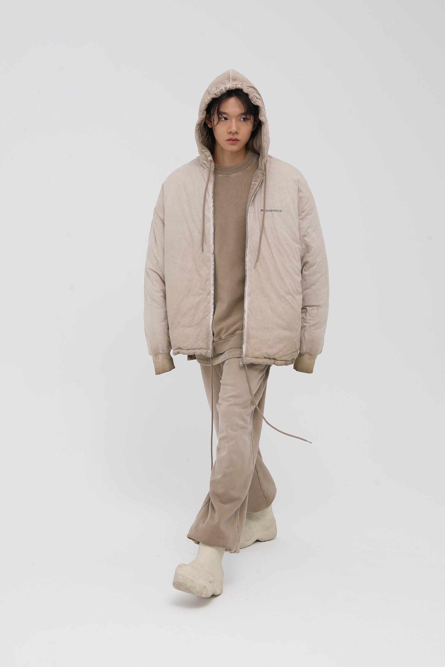 MASONPRINCE Hood Padded Zip Up Jacket