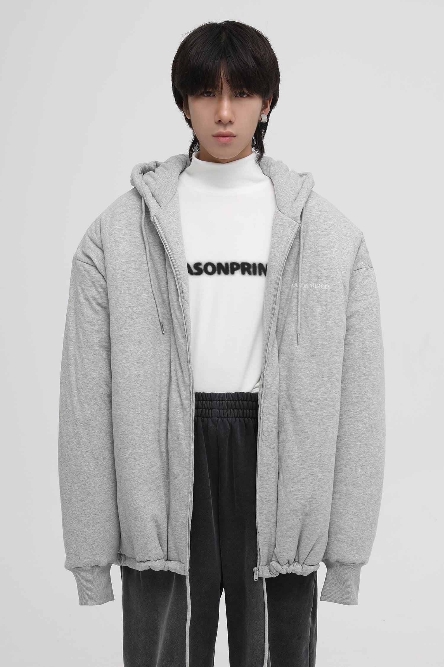 MASONPRINCE Hood Padded Zip Up Jacket