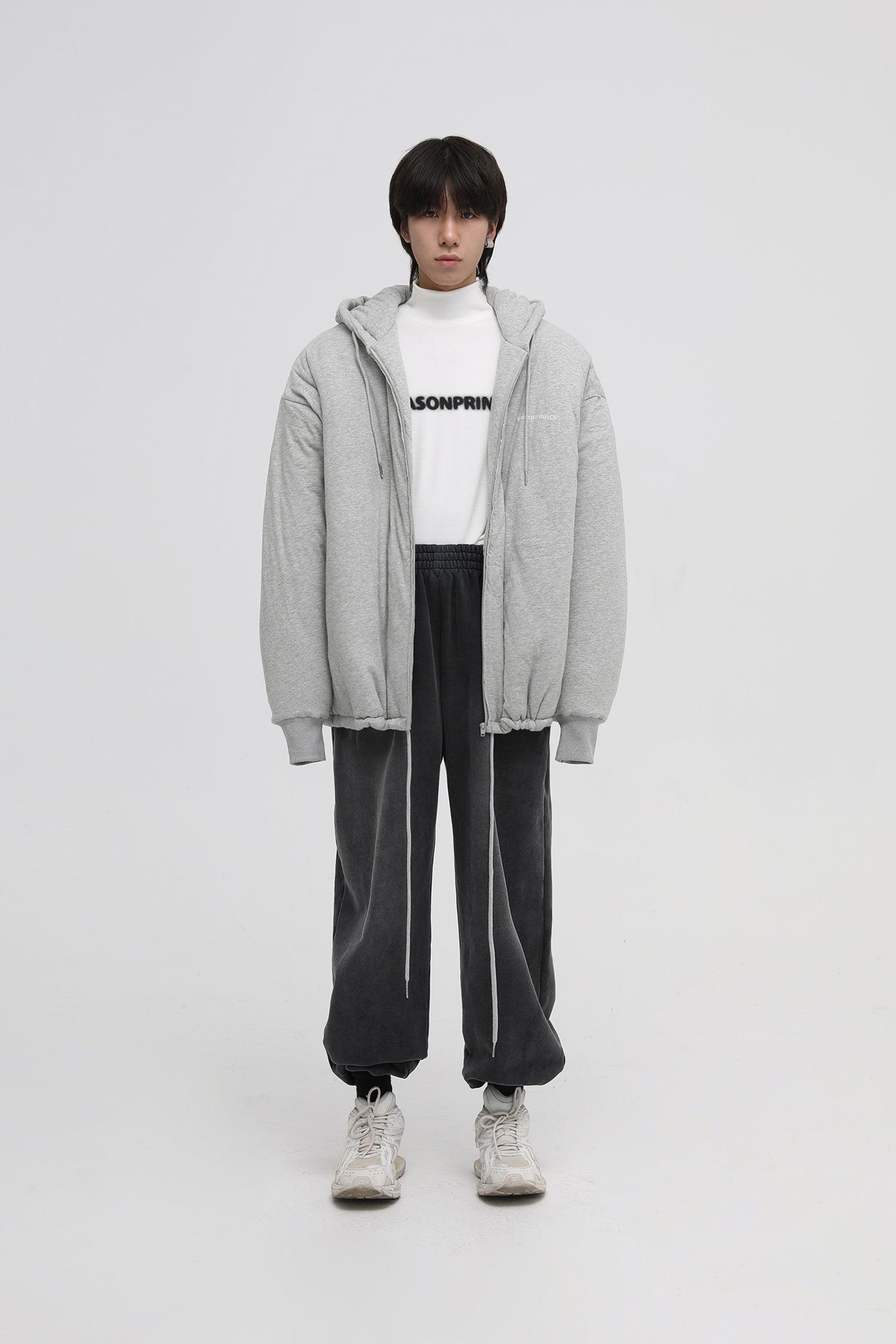 MASONPRINCE Hood Padded Zip Up Jacket