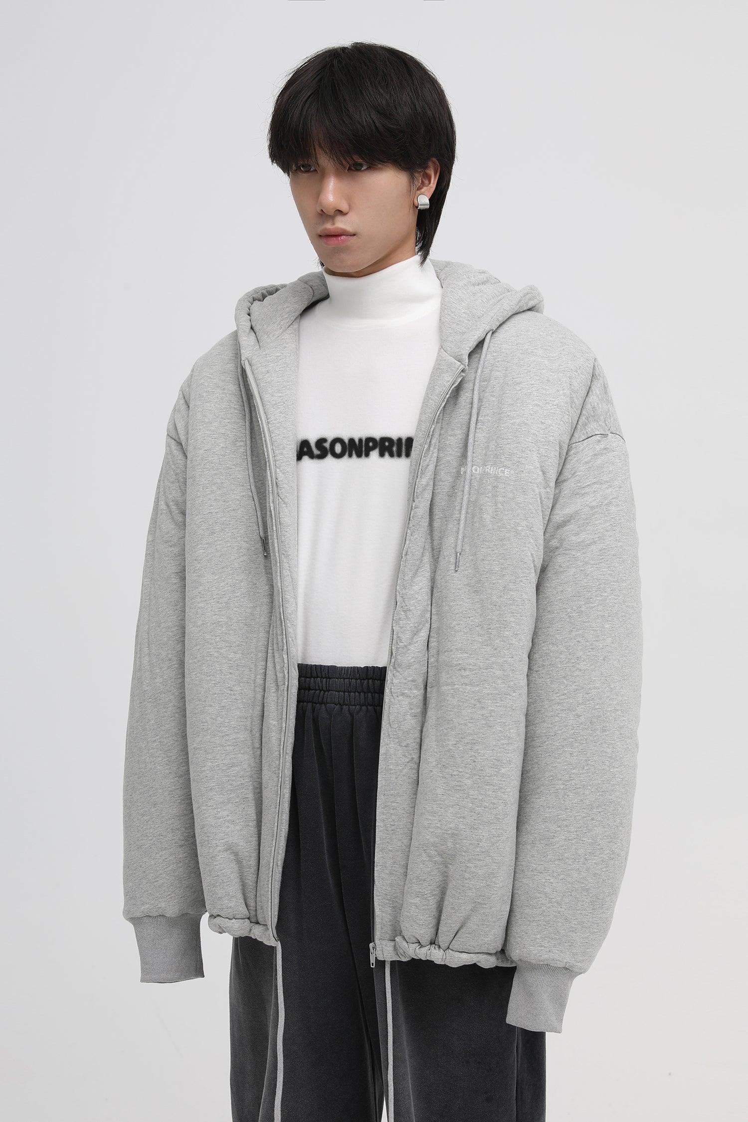 MASONPRINCE Hood Padded Zip Up Jacket