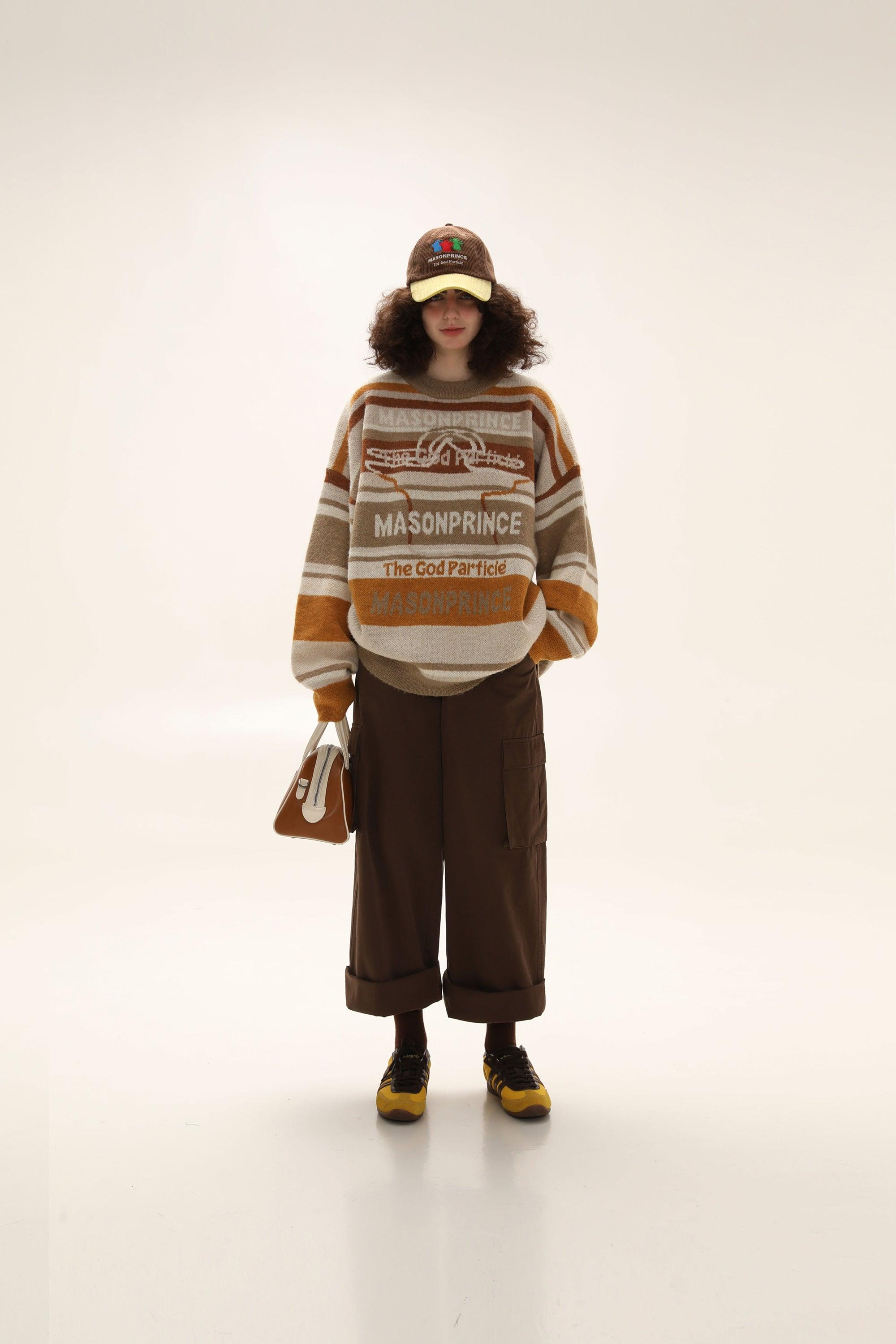 MASONPRINCE Multi Color Alpaca Knit Sweater