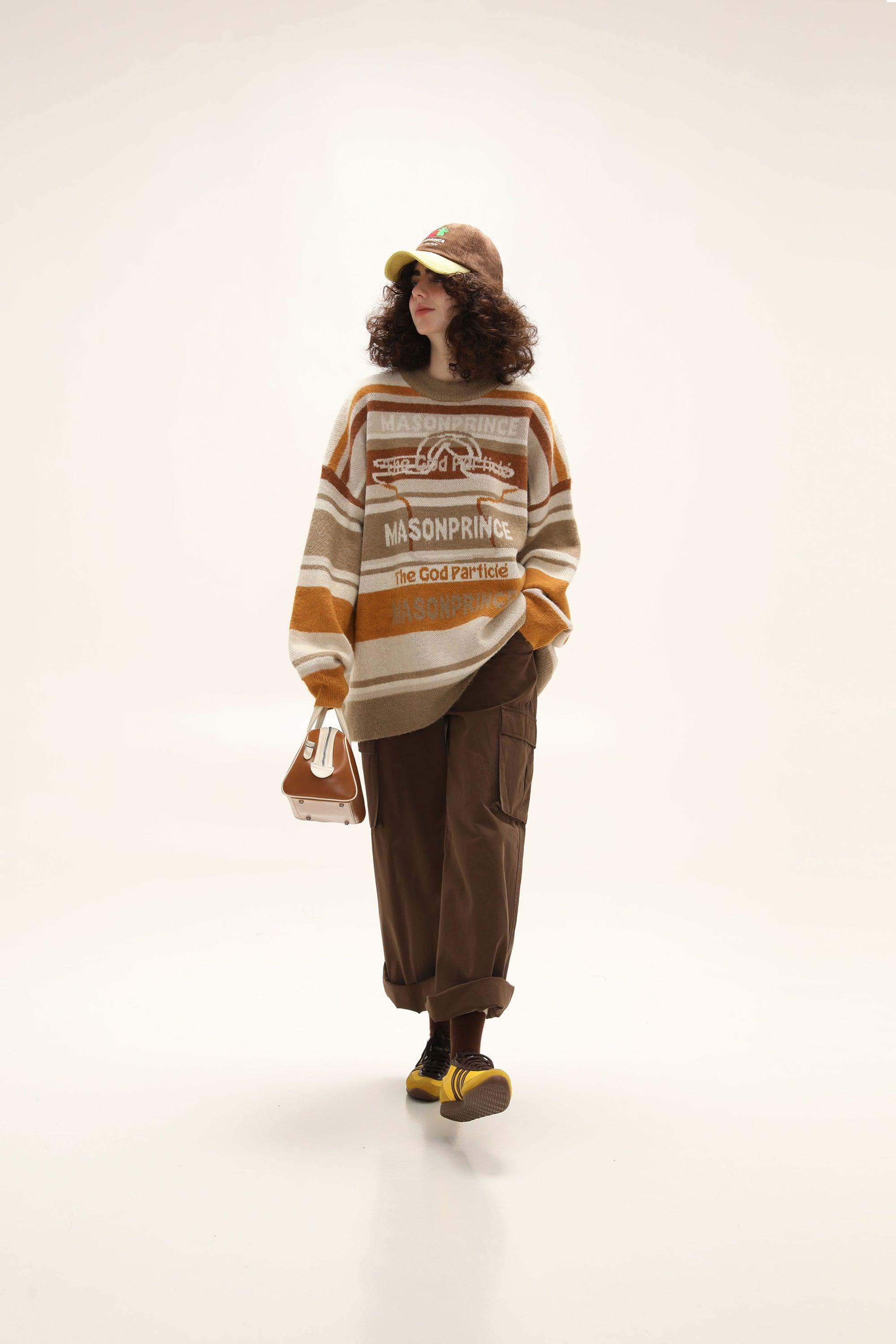 MASONPRINCE Multi Color Alpaca Knit Sweater