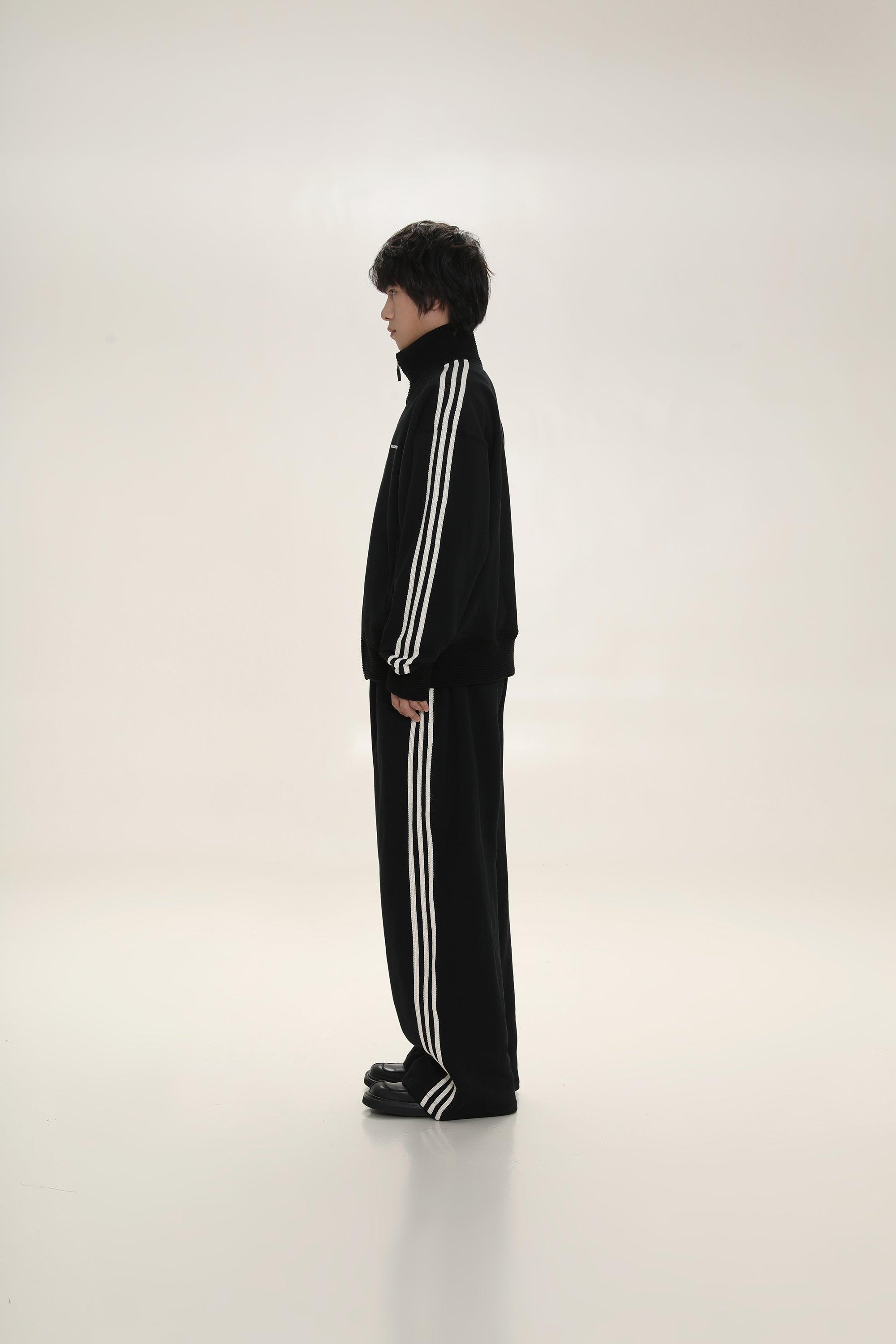 MASONPRINCE Wide Leg Track Pants
