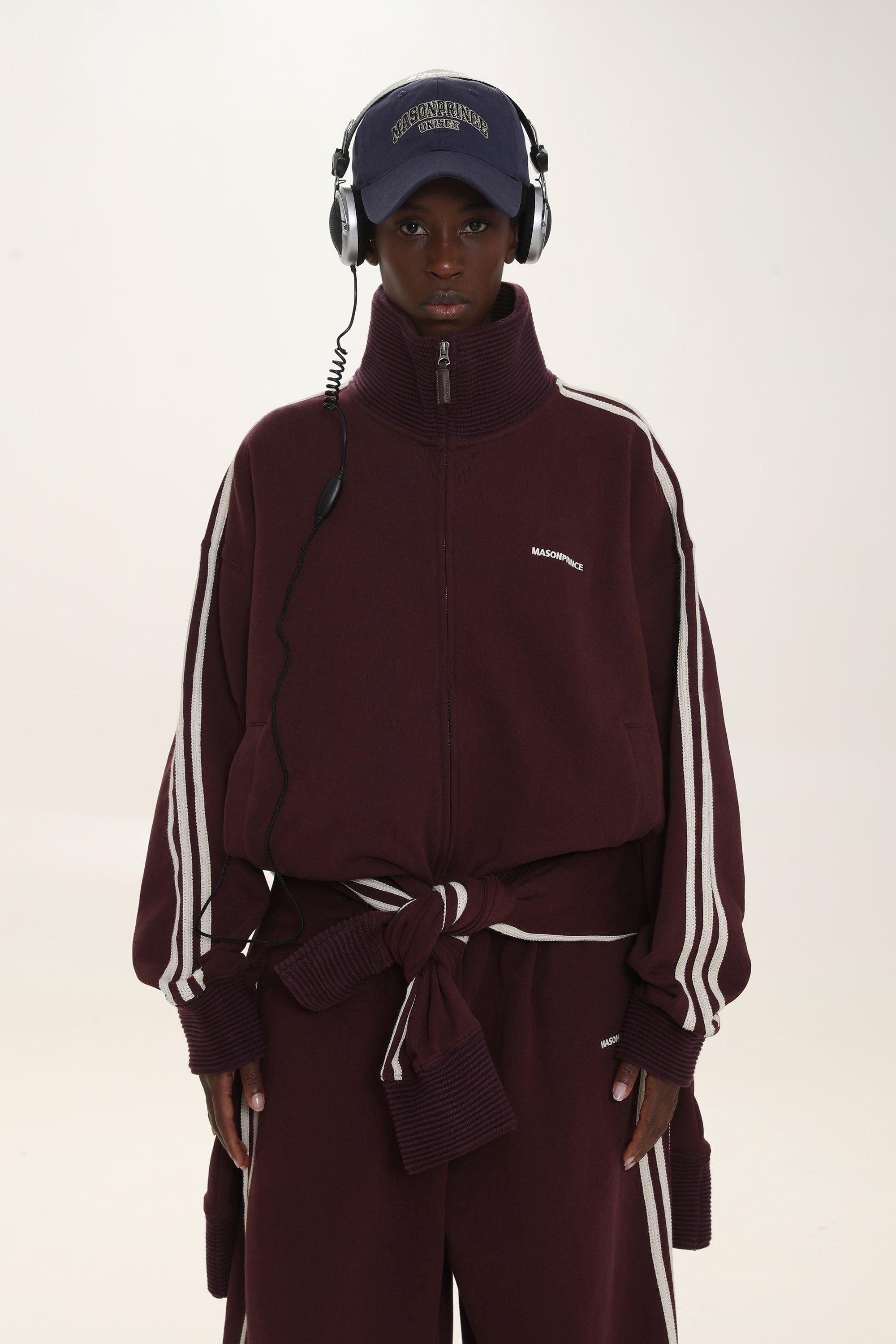MASONPRINCE Wide Leg Track Pants