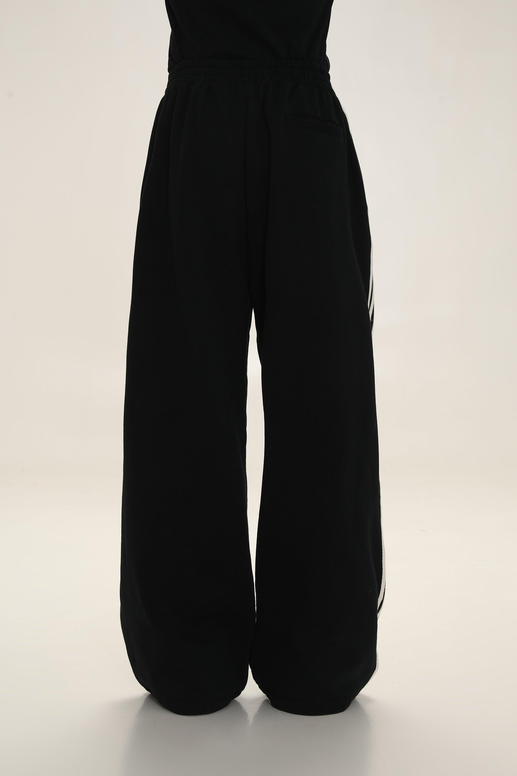 MASONPRINCE Wide Leg Track Pants