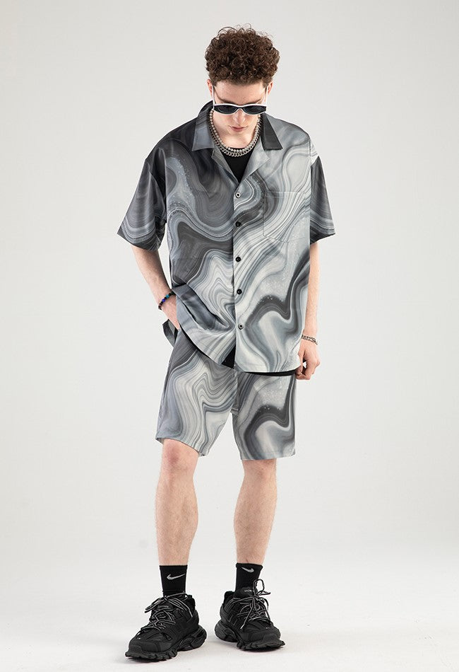 NOSAW Marble Shorts