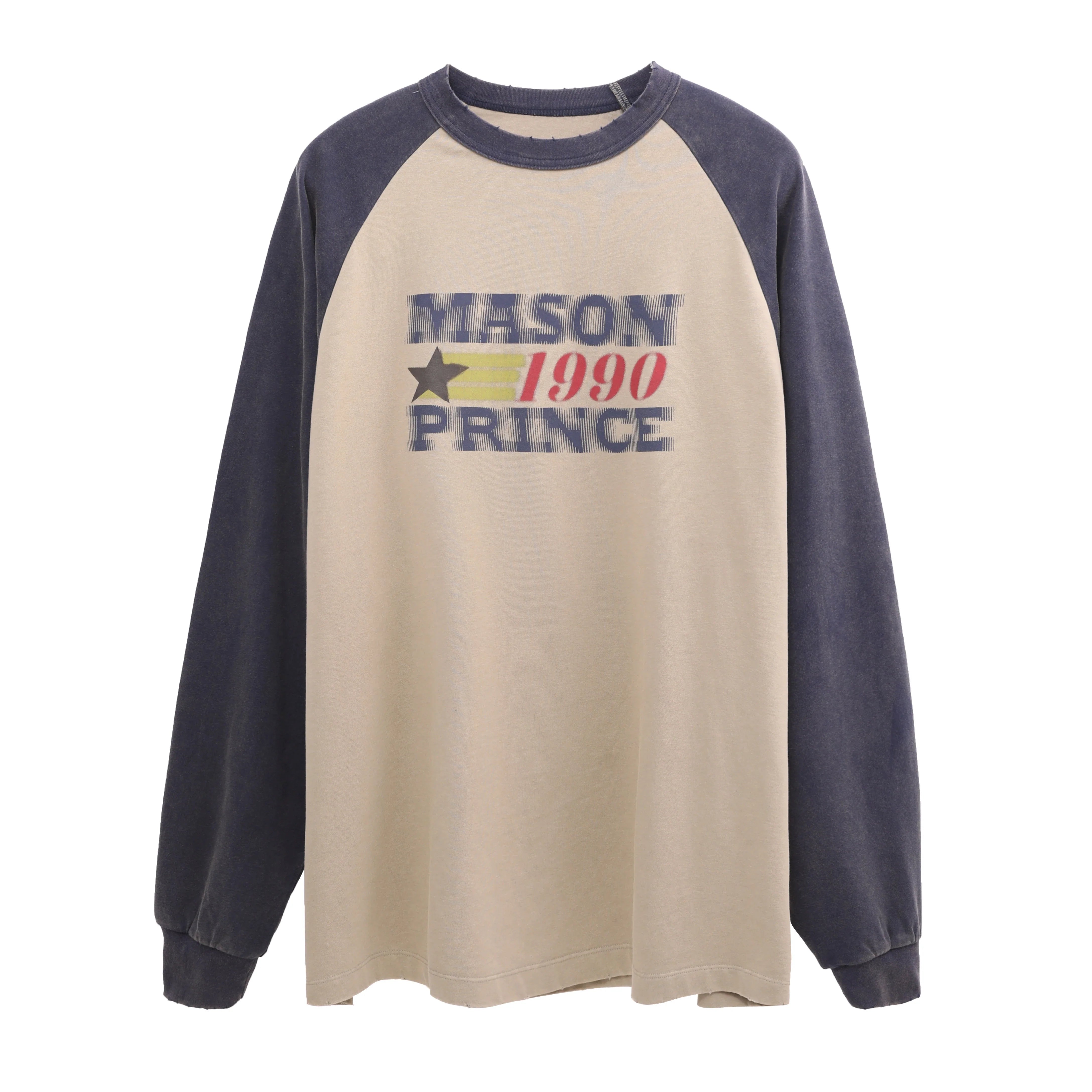 MASONPRINCE "1990" Contrast Long Sleeve