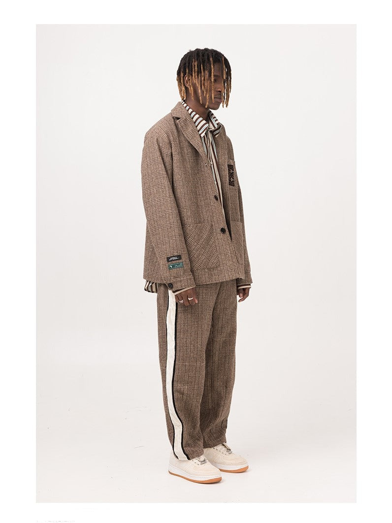 EMPTY REFERENCE Plaid Blazer