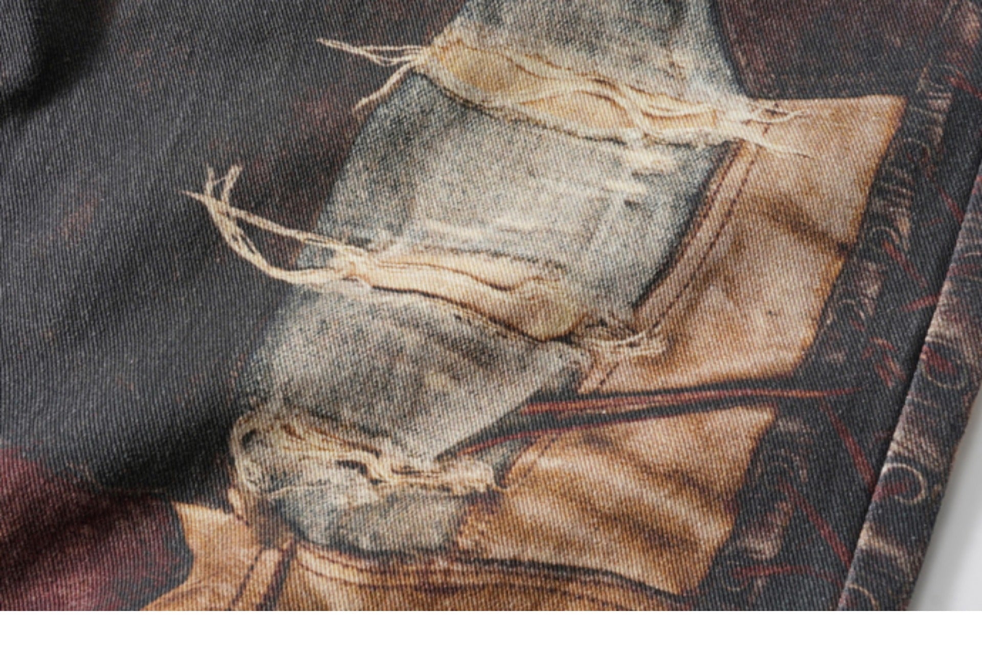 HJK Exclusive "Abstract" Deconstructed Jeans