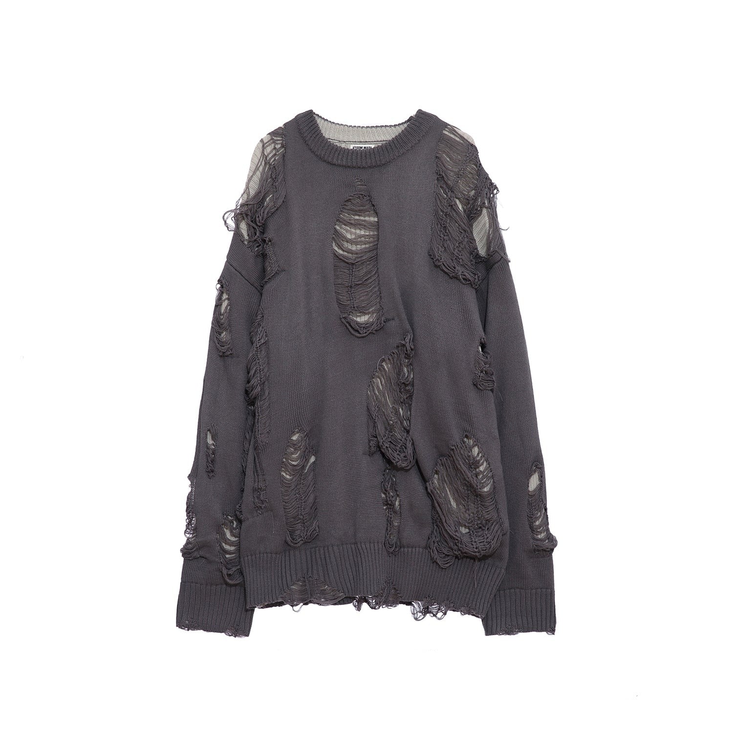 MaxDstr Ripped Grunge Sweater