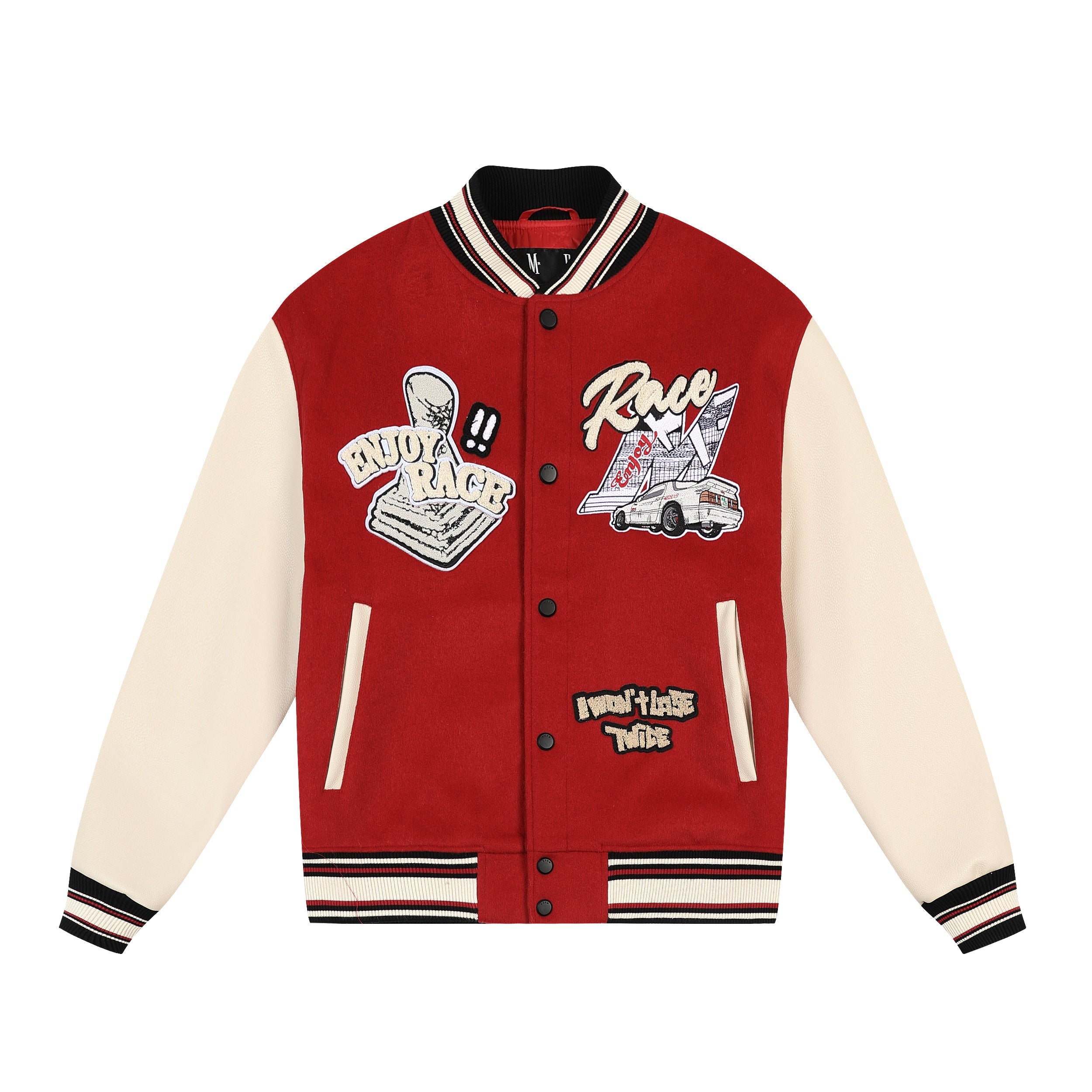 MEDM "Enjoy the Race" Varsity Jacket
