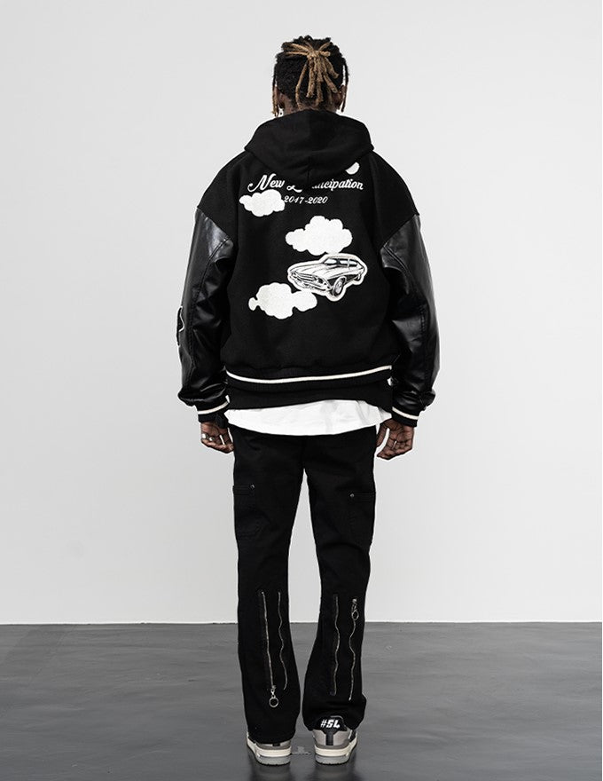 HARSH and CRUEL "Clouded" Varsity Jacket