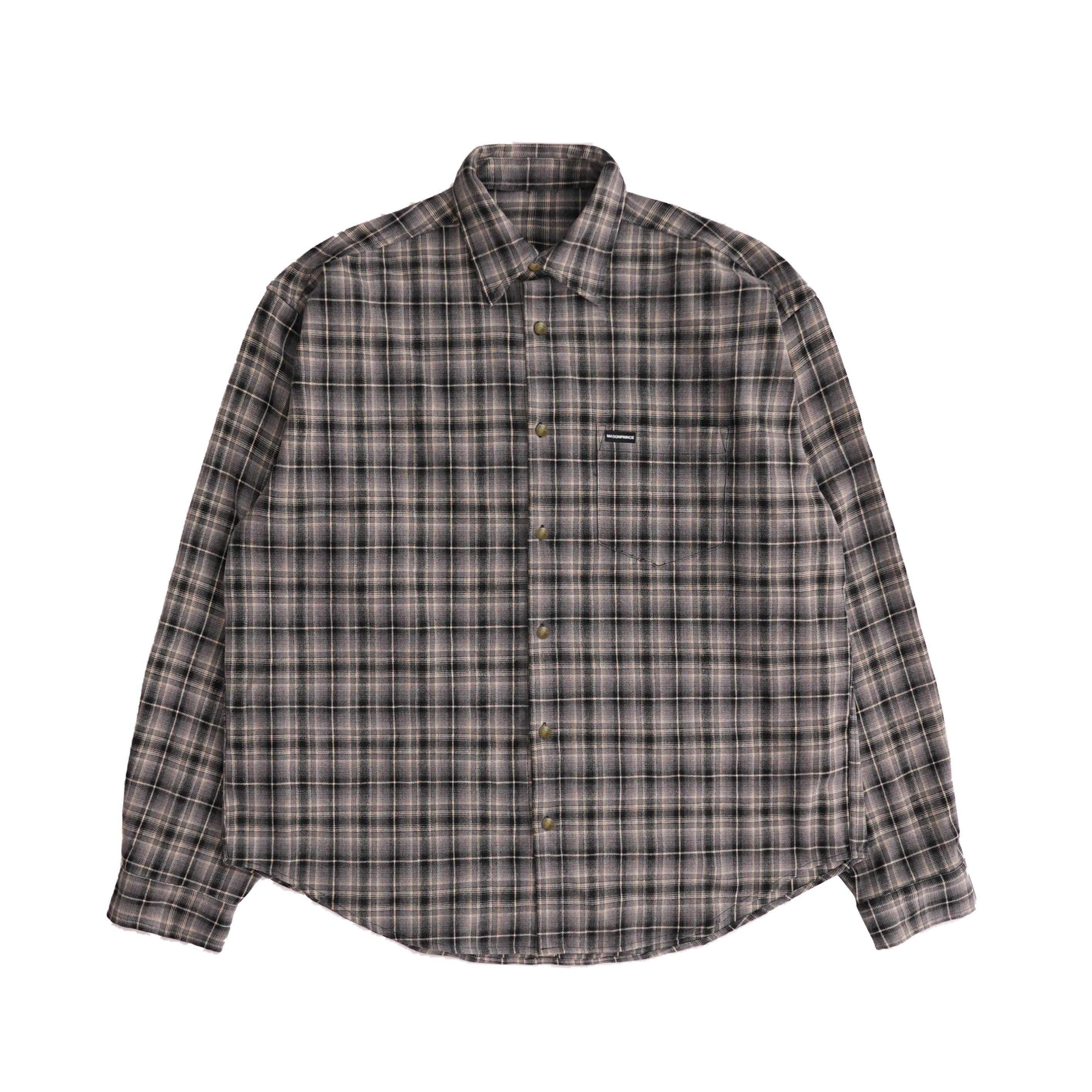 MASONPRINCE Boxy Plaid Carpenter Shirt