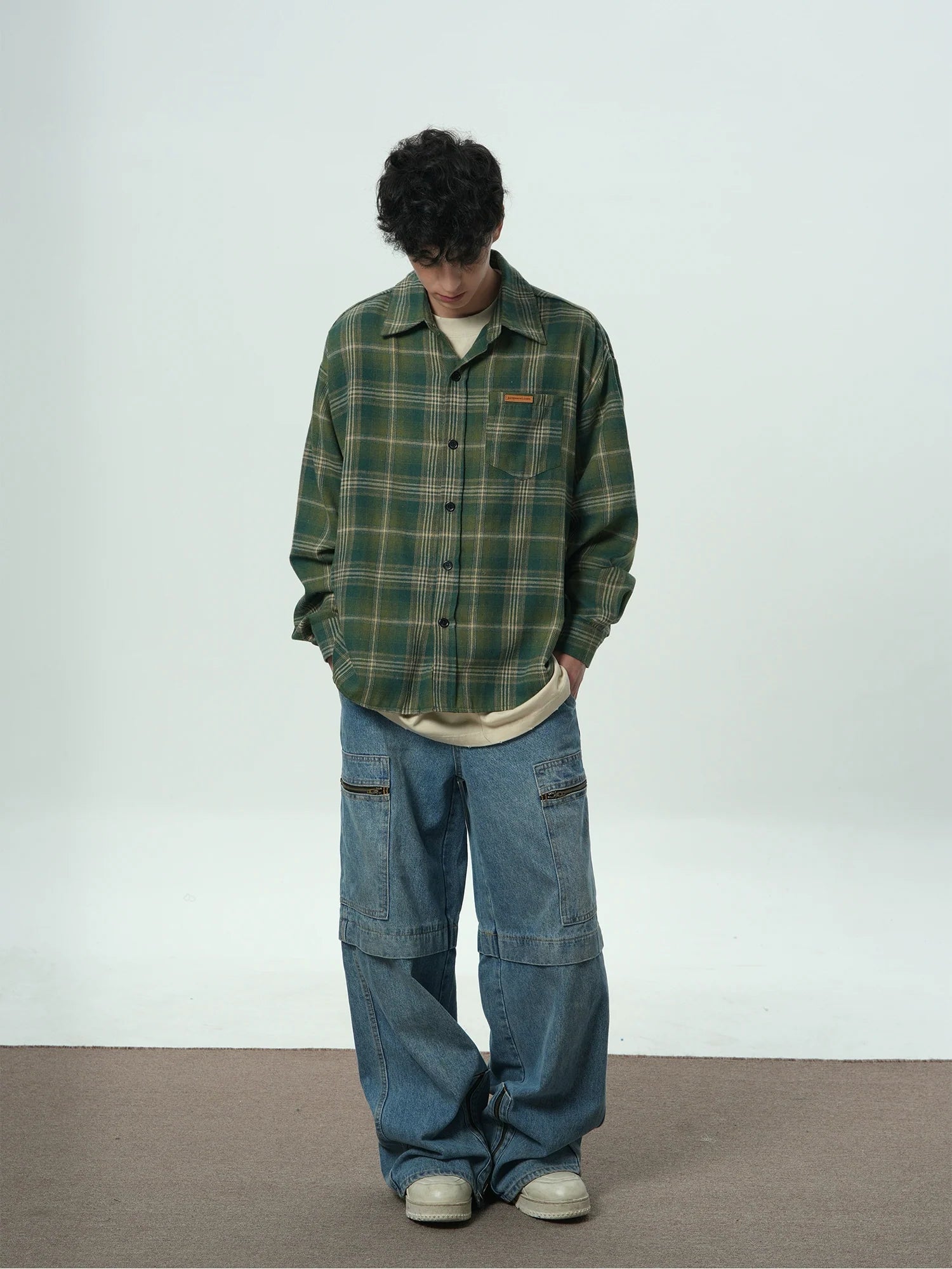 JUMPNEXT Faded Brushed Flannel