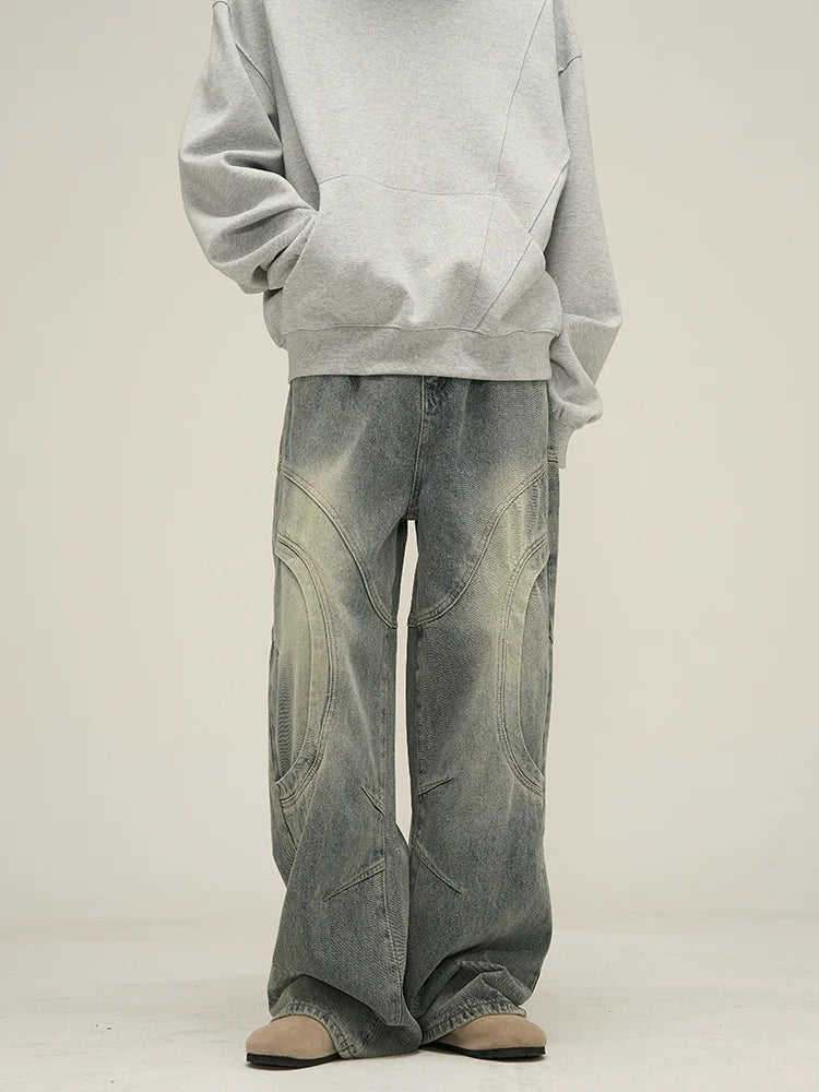 HJK Exclusive Curved Denim Jeans